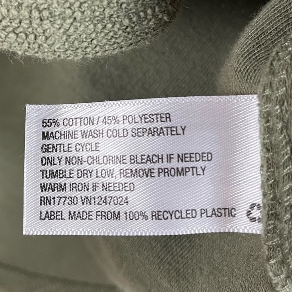 Goodfellow Size Small Olive Green Button Up Shacket Chore Outdoor Camping - Picture 4 of 5